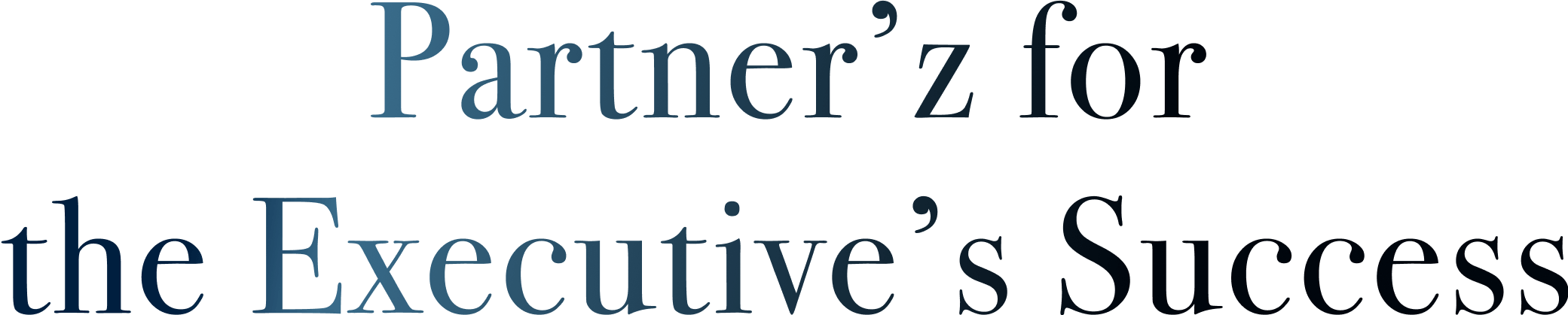partner'z for the Executive's Success